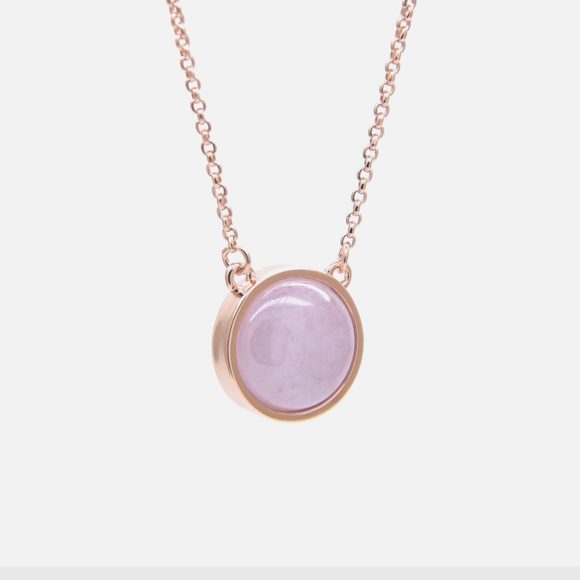 EDEN 悅 Necklace in Light Lavender Jade